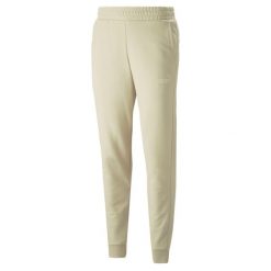 Spodnie sportowe męskie Puma Ess Elevated. Brązowe buty sportowe męskie Puma, z dresówki, bez zapięcia, na fitness i siłownię. Za 352.00 zł.