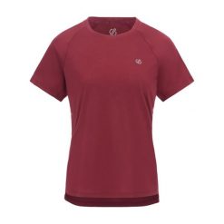Koszulka Damska Nimble. Czerwone koszulki sportowe damskie Dare 2b, bez wzorów, sportowe, bez kołnierzyka. Za 107.99 zł.