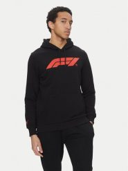 Puma Bluza F1 Ess Logo 625853 Czarny Regular Fit. Czarne bluzy męskie Puma, m, bez wzorów, z bawełny, bez kaptura. Za 209.99 zł.