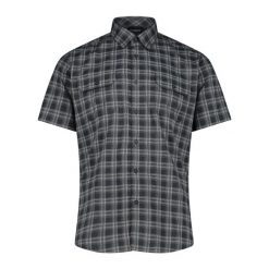 Koszula męska CMP 35S5727. Czarne koszule męskie CMP, m, bez wzorów, sportowe, bez kołnierzyka, bez ramiączek. Za 228.50 zł.