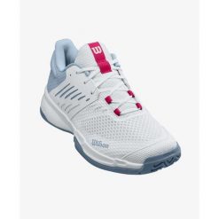 Buty tenisowe unisex Wilson Kaos Devo 2.0. Białe obuwie sportowe damskie Wilson, bez wzorów, tenisowe. Za 311.00 zł.