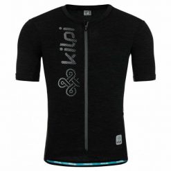 Męska koszulka kolarska z wełny merynosów Kilpi PETRANA-M. Szare buty sportowe męskie Kilpi, z nylonu, bez zapięcia, rowerowe. Za 401.40 zł.