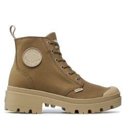 Trapery Palladium. Zielone kozaki damskie Palladium. Za 349.99 zł.
