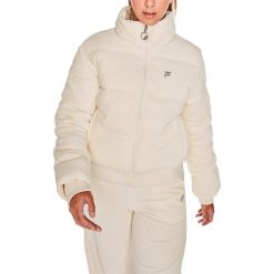 Kurtka turystyczna zimowa damska Fila Corleone Puff. Białe kurtki damskie Fila, na zimę, xl, bez wzorów, z bawełny, bez kaptura. Za 376.00 zł.