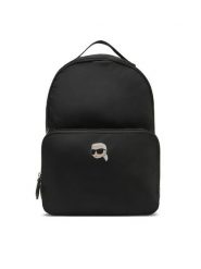 KARL LAGERFELD Plecak A1W30137 Czarny. Czarne plecaki damskie KARL LAGERFELD, bez wzorów, z materiału. Za 369.99 zł.
