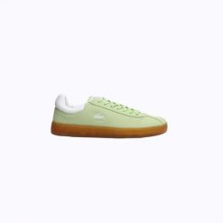 Buty Sportowe damskie Lacoste Baseshot 126 2 SFA. Zielone obuwie sportowe damskie Lacoste, bez wzorów, z gumy, tenisowe. Za 409.20 zł.