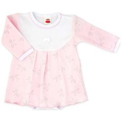 Makoma Body Dziewczęce Z Sukienką Butterfly 80 Biały/Różowy. Sukienki niemowlęce marki Makoma. Za 35.00 zł.