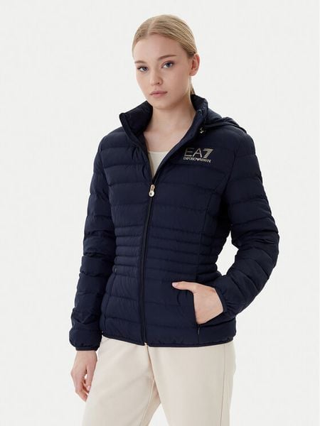 EA7 Emporio Armani Kurtka przejściowa 8NTB23 TNF8Z UB102 Granatowy Regular Fit. Niebieskie kurtki damskie EA7 Emporio Armani, xs, bez wzorów, z syntetyku, bez kaptura. Za 759.99 zł.