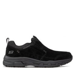 Trekkingi Skechers. Czarne półbuty na co dzień męskie Skechers, trekkingowe. Za 259.99 zł.