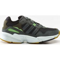 Sneakersy męskie skórzane Adidas Yung 96 F35018 - zielony. Zielone buty sportowe męskie Adidas, bez zapięcia, Adidas Advantage, climacool (adidas). Za 399.99 zł.