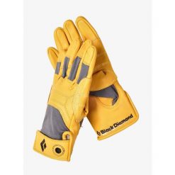 Rękawice Black Diamond Transition Gloves. Żółte rękawiczki męskie Black Diamond, bez wzorów, sportowe. Za 182.99 zł.