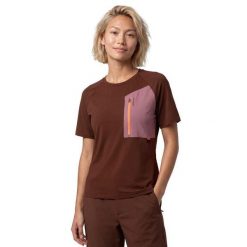 Damska techniczna koszulka trekkingowa Siroko Waterton-W Brown. Brązowe t-shirty damskie SIROKO, l, bez wzorów, z materiału, bez kołnierzyka. Za 211.00 zł.