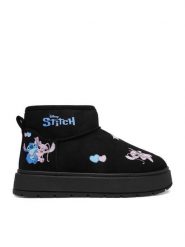 Disney Classics Śniegowce CEO-CS-AW26-333DCLS Czarny. Czarne buty zimowe dziewczęce Disney Classics, bez wzorów, z materiału, bez zapięcia. Za 139.99 zł.