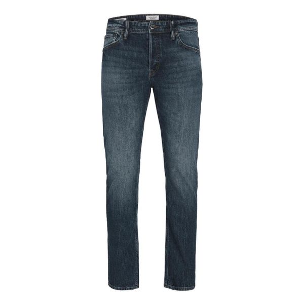 Jeansy Jack & Jones Mike 551 niebieski denim. Niebieskie jeansy męskie Jack&Jones, eleganckie. Za 253.76 zł.