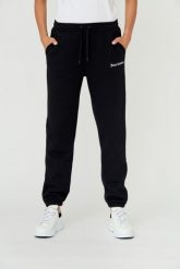 JUICY COUTURE Czarne damskie spodnie Sora, Rozmiar S. Czarne spodnie dresowe damskie Juicy Couture, s, bez wzorów, z dresówki. W wyprzedaży za 299.99 zł.