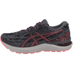 Buty do biegania damskie Asics Gel-Cumulus 23 G-TX. Czerwone obuwie sportowe damskie Asics, bez wzorów, z materiału, do biegania. Za 396.00 zł.