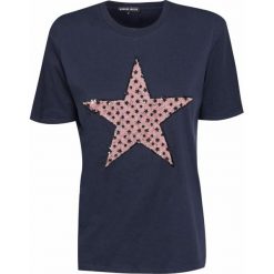 T-shirt MARKUS LUPFER FLOWER SEQUIN STAR Granatowy. T-shirty damskie marki Markus Lupfer. W wyprzedaży za 520.00 zł.