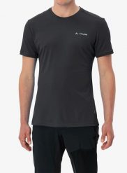 Koszulka szybkoschnąca męska Vaude Scopi T-Shirt IV. Czarne t-shirty męskie Vaude, m, bez wzorów, z materiału, bez kołnierzyka. Za 174.79 zł.