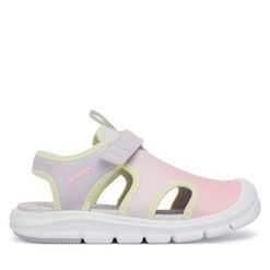 Sandały Puma. Czerwone sandały dziewczęce Puma, bez zapięcia. Za 179.99 zł.