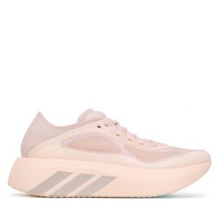 Buty do biegania adidas. Czerwone obuwie sportowe damskie Adidas, bez wzorów, do biegania. Za 749.99 zł.