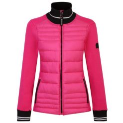 Kurtka Damska Icy Hybrid Padded Jacket. Czerwone kurtki sportowe damskie Dare 2b, xl, bez wzorów, z puchu, bez kaptura, trekkingowe. Za 172.99 zł.