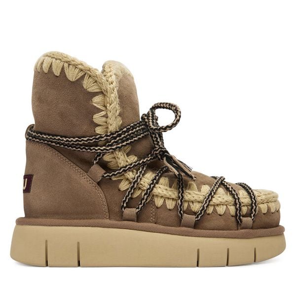 Śniegowce Mou. Szare śniegowce i trapery damskie Mou. Za 1,139.00 zł.