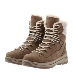 Wysokie buty LOWA RENEGADE EVO ICE 2 GTX Ws. Szare obuwie sportowe damskie Lowa, bez wzorów, z gore-texu, do biegania. Za 1,246.25 zł.