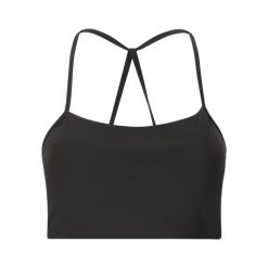 Biustonosz dla kobiet Athlecia Seray. Czarne obuwie sportowe damskie Athlecia, bez wzorów, na fitness i siłownię. Za 199.00 zł.