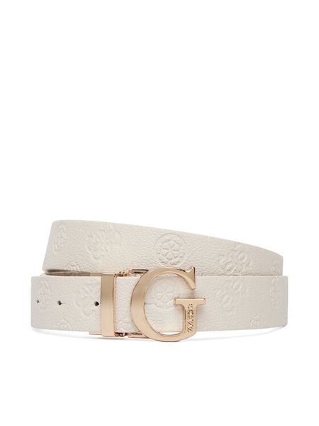 Guess Pasek Damski BW7861 P3430 Beżowy. Brązowe paski damskie Guess, z aplikacjami, ze skóry. Za 207.99 zł.