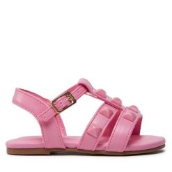 Sandały Bibi. Czerwone sandały dziewczęce Bibi, bez zapięcia. Za 169.99 zł.