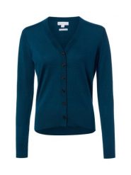 Brookshire sweter z wełny merynosowej Kobiety Wełna niebieski, M. Niebieskie kardigany damskie brookshire, m, bez wzorów, z wełny. Za 299.95 zł.