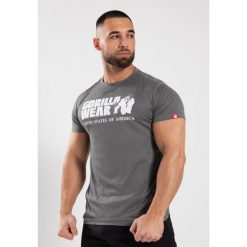 Koszulka fitness męska Gorilla Wear Classic Training. Czarne buty sportowe męskie GORILLA WEAR, bez zapięcia, na fitness i siłownię. Za 169.00 zł.