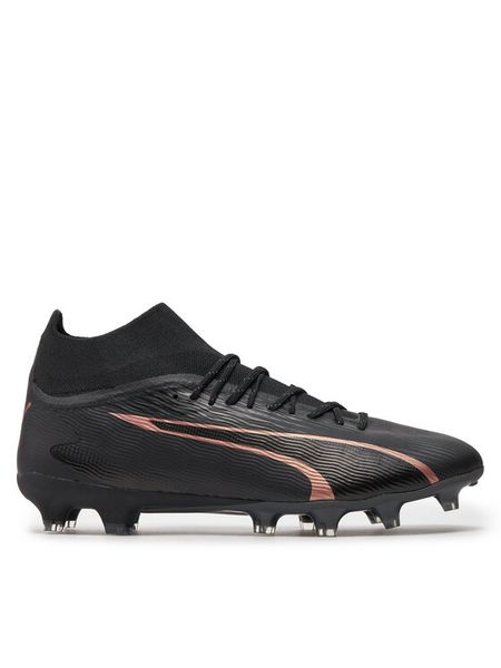 Puma Buty do piłki nożnej Ultra Pro Fg/Ag 10775002 02 Czarny. Czarne buty sportowe męskie Puma, z materiału, bez zapięcia. Za 399.99 zł.