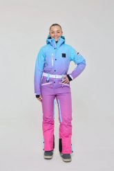 Damski kombinezon narciarski Rhythm Is A Dancer. Niebieskie spodnie snowboardowe damskie OOSC, s, z aplikacjami, z polaru, retro, narciarskie. Za 1,710.99 zł.