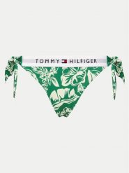 Tommy Hilfiger Dół od bikini UW0UW05366 Zielony. Zielone bikini damskie Tommy Hilfiger, xl, bez wzorów. Za 129.99 zł.