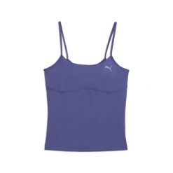 Damska koszulka bez rękawów 2 w 1 MOVE PUMA Blue Crystal. Niebieskie koszulki sportowe damskie Puma, xl, bez wzorów, bez kołnierzyka, bez ramiączek. W wyprzedaży za 114.00 zł.