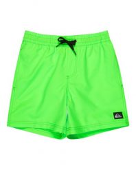 Szorty kąpielowe dla Chłopcy EVERYDAY VOLLEY 14" Zielony. Zielone szorty dla chłopców Quiksilver, bez wzorów, z materiału. Za 83.99 zł.