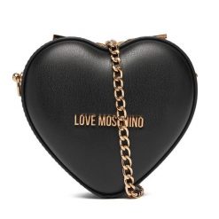 Torebka LOVE MOSCHINO. Czarne torebki do ręki damskie Love Moschino, bez wzorów, wizytowe, bez dodatków. Za 639.99 zł.