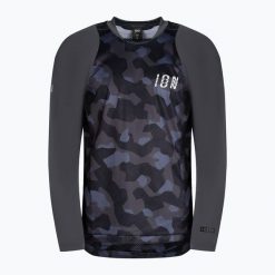 Longsleeve rowerowy męski ION Scrub. Szare bluzy męskie ION, m, bez wzorów, bez kaptura. Za 209.99 zł.