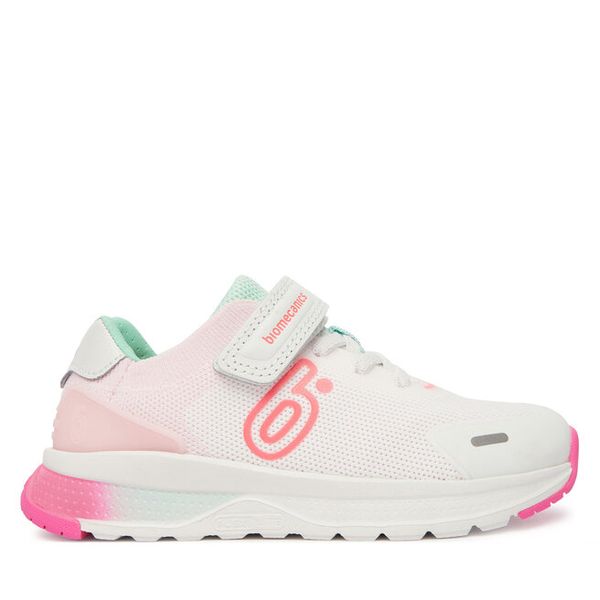 Sneakersy Biomecanics. Białe trampki i tenisówki chłopięce Biomecanics, bez wzorów, bez zapięcia. Za 185.99 zł.