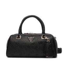 Torebka Guess. Czarne torebki do ręki damskie Guess, z aplikacjami, klasyczne, bez dodatków. Za 679.99 zł.