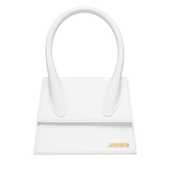 Torebka JACQUEMUS. Białe torebki do ręki damskie JACQUEMUS, bez wzorów, bez dodatków. Za 2,959.00 zł.