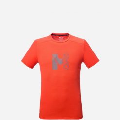 Koszulka męska trekkingowa MILLET Kamet Map Ts Ss M. Czarne koszulki sportowe męskie Millet, na lato, m, bez wzorów, z elastanu, bez kołnierzyka, bez ramiączek, trekkingowe. Za 249.99 zł.