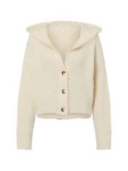 Opus Kardigan damski z wełną - Difanna Kobiety Sztuczne włókno beżowy jednolity, 38. Brązowe kardigany damskie Opus, bez wzorów, z wełny. Za 499.95 zł.