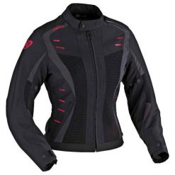 Kurtka tekstylna IXON RAINBOW HP kolor czarny/różowy rozmiar L. Kurtki damskie marki IXON. W wyprzedaży za 389.00 zł.