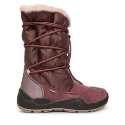 Śniegowce Primigi. Czerwone śniegowce dziewczęce Primigi, z gore-texu, bez zapięcia. Za 519.99 zł.
