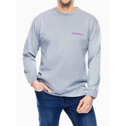 Longsleeve Gramicci Carabiner L/S Tee. Szare bluzki z długim rękawem męskie Gramicci, l, bez wzorów, bez kołnierzyka. Za 198.99 zł.