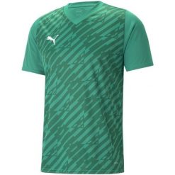 Koszulka męska Puma teamULTIMATE. Białe koszulki sportowe męskie Puma, m, bez wzorów, bez kołnierzyka, bez ramiączek, do piłki nożnej. Za 165.85 zł.