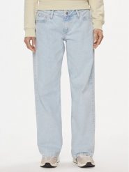 Calvin Klein Jeans Jeansy J20J223306 Błękitny Baggy Fit. Niebieskie jeansy damskie Calvin Klein Jeans. Za 399.99 zł.
