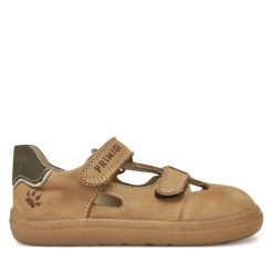 Sandały Primigi. Brązowe sandały chłopięce Primigi, bez zapięcia. Za 159.99 zł.
